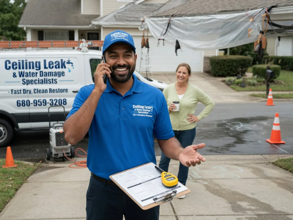 Ceiling Leak Cleanup Fayette, MS FAQs
